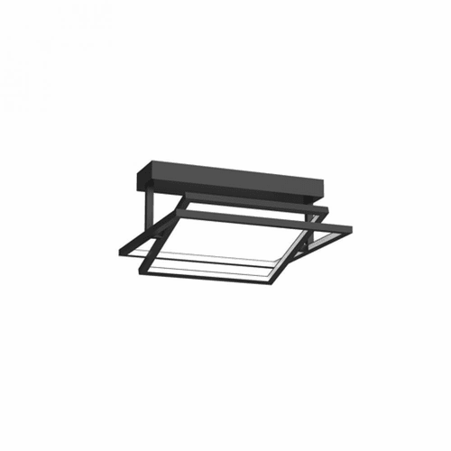 Kuzco Mondrian  LED Semi-Flush Mount - Black - SF16316-BK