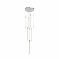 Kuzco Motif LED Pendant - Chrome - MP75121-CH