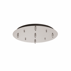 Kuzco Multi-Port LED Canopy - Brushed Nickel - CNP05AC-BN