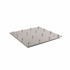 Kuzco Multi-Port LED Canopy - Brushed Nickel - CNP16AC-BN