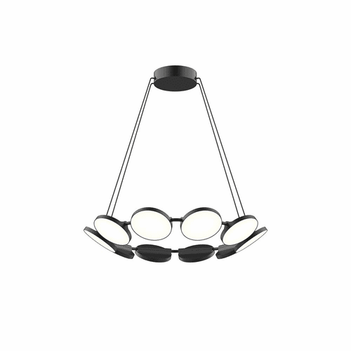 Kuzco Novel LED Chandelier - Black - CH72225-BK