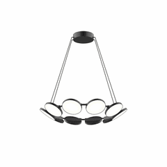Kuzco Novel LED Chandelier - Black - CH72225-BK