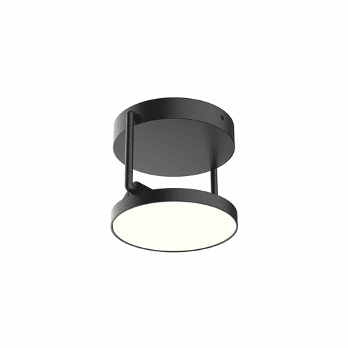 Kuzco Novel LED Semi-Flush Mount - Black - SF72205-BK