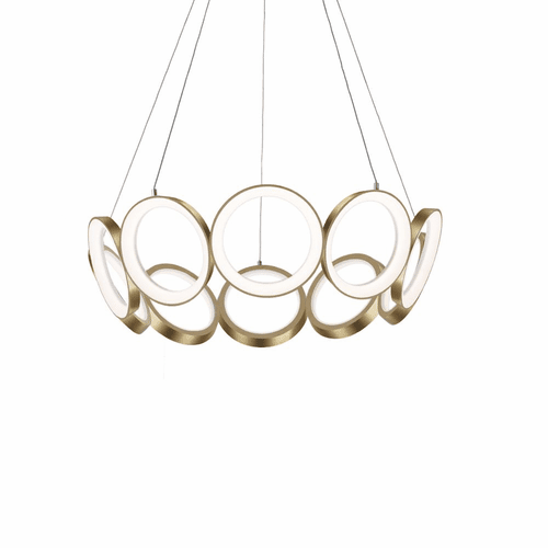 Kuzco Oros LED Chandelier - Antique Brass - CH94829-AN