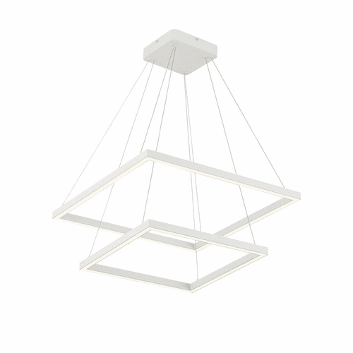 Kuzco Piazza LED Chandelier - White - CH85224-WH