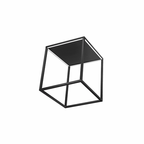 Kuzco Plaza LED Flush Mount - Black - FM34424-BK