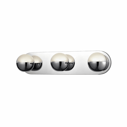 Kuzco Pluto LED Bathroom Vanity - Chrome - VL47321-CH