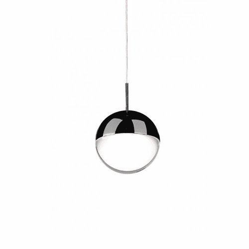 Kuzco Pluto LED Pendant - Black Chrome - 402801BC-LED
