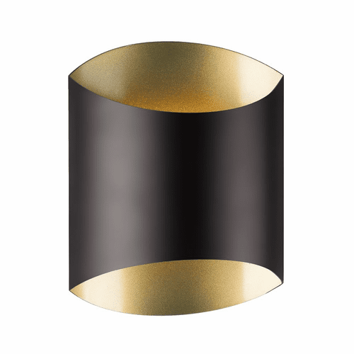 Kuzco Preston 1-LT Wall Sconce - Black - 601471BK-LED