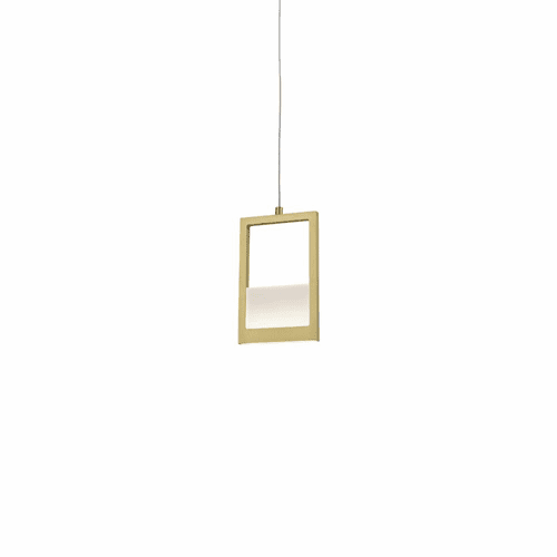 Kuzco Ratio LED Pendant - Brushed Brass - PD31405-BB