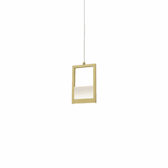 Kuzco Ratio LED Pendant - Brushed Brass - PD31405-BB