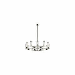 Kuzco Revolve 12-LT Chandelier - Polished Nickel - CH309012PNCG
