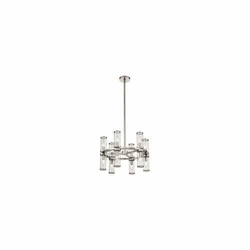 Kuzco Revolve 12-LT Chandelier - Polished Nickel - CH309066PNCG