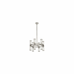 Kuzco Revolve 12-LT Chandelier - Polished Nickel - CH309066PNCG