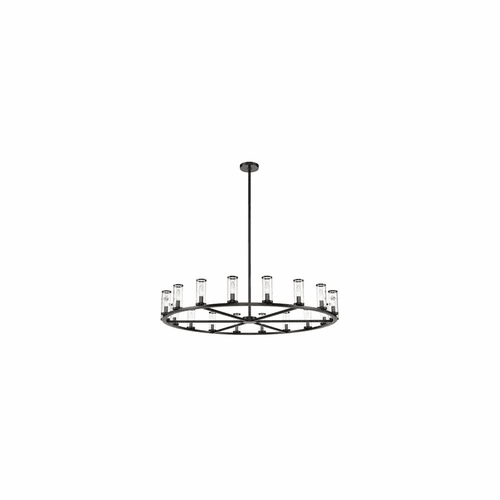 Kuzco Revolve 18-LT Chandelier - Urban Bronze - CH309018UBCG