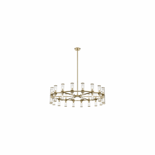 Kuzco Revolve 36-LT Chandelier - Natural Brass - CH309036NBCG