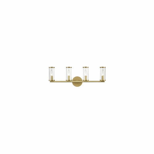 Kuzco Revolve 4-LT Bath Vanity Light - Natural Brass - WV309044NBCG