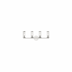 Kuzco Revolve 4-LT Bath Vanity Light - Polished Nickel - WV309044PNCG