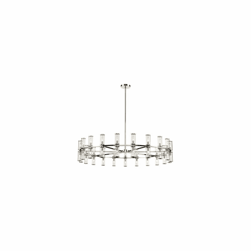 Kuzco Revolve 42-LT Chandelier - Polished Nickel - CH309042PNCG