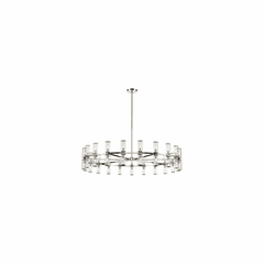 Kuzco Revolve 42-LT Chandelier - Polished Nickel - CH309042PNCG