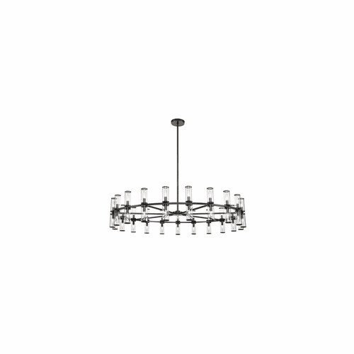 Kuzco Revolve 42-LT Chandelier - Urban Bronze - CH309042UBCG