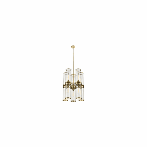 Kuzco Revolve II 10-LT Chandelier - Natural Brass - CH311655NBCG