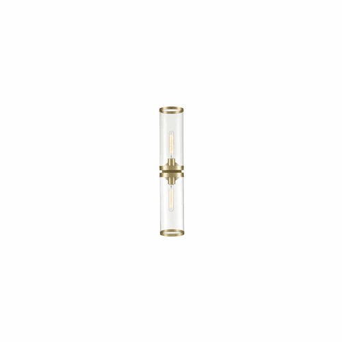Kuzco Revolve II 2-LT Bath Vanity Light - Natural Brass - WV311602NBCG