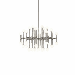 Kuzco Rivoli LED Chandelier - Polished Nickel - CH96128-PN