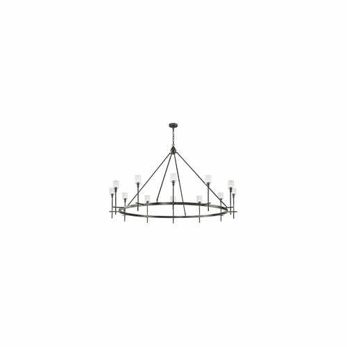 Kuzco Salita 12-LT Chandelier - Urban Bronze - CH314312UBRC