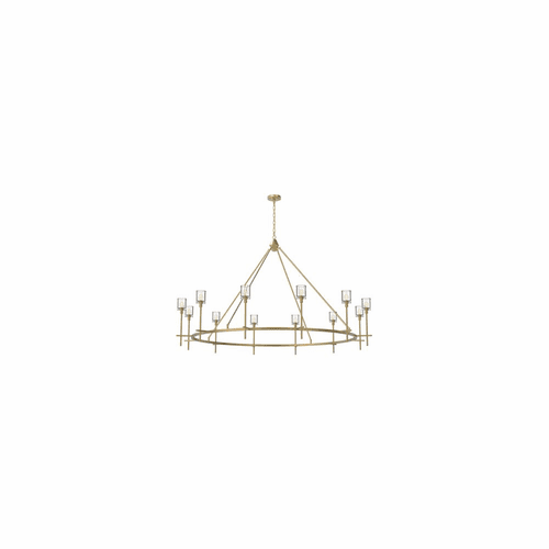 Kuzco Salita 12-LT Chandelier - Vintage Brass - CH314312VBCC
