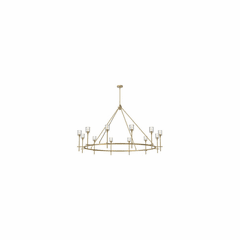 Kuzco Salita 12-LT Chandelier - Vintage Brass - CH314312VBCC