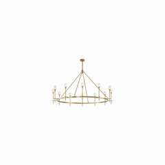 Kuzco Salita 12-LT Chandelier - Vintage Brass - CH314312VBRC