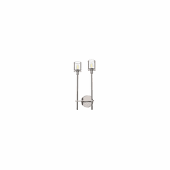Kuzco Salita 2-LT Bath Vanity Light - Polished Nickel - WV314302PNCC