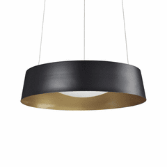 Kuzco Sampson 1-LT Pendant - Black - 401207BK-LED