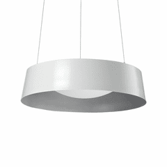 Kuzco Sampson 1-LT Pendant - White - 401207WH-LED