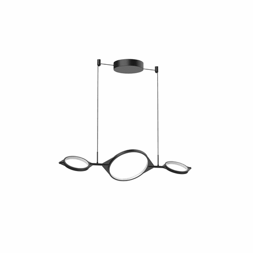 Kuzco Serif LED Pendant - Black - LP84434-BK