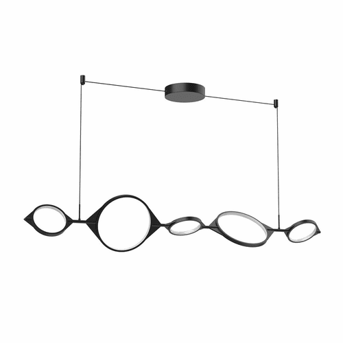 Kuzco Serif LED Pendant - Black - LP84457-BK