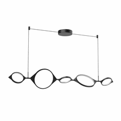 Kuzco Serif LED Pendant - Black - LP84457-BK Kuzco Serif LED Pendant - Black - LP84457-BK