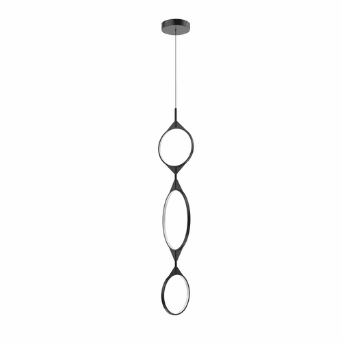 Kuzco Serif LED Pendant - Black - PD84353-BK