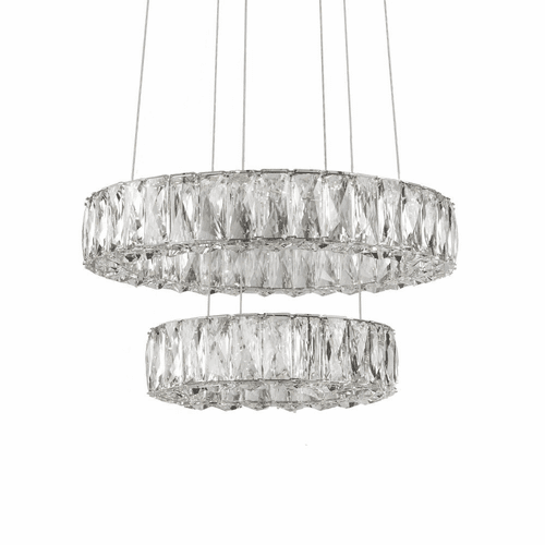 Kuzco Solaris LED Chandelier - Chrome - CH7818 (3000K)