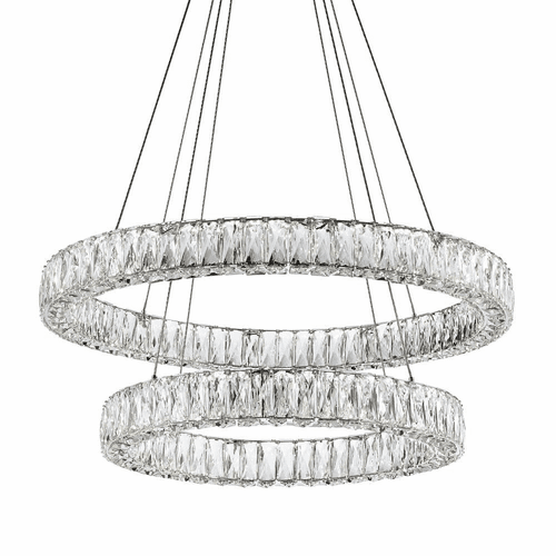 Kuzco Solaris LED Chandelier - Chrome - CH7832 (3000k)