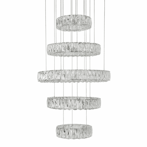 Kuzco Solaris LED Chandelier - Chrome - CH7840 (4000K)
