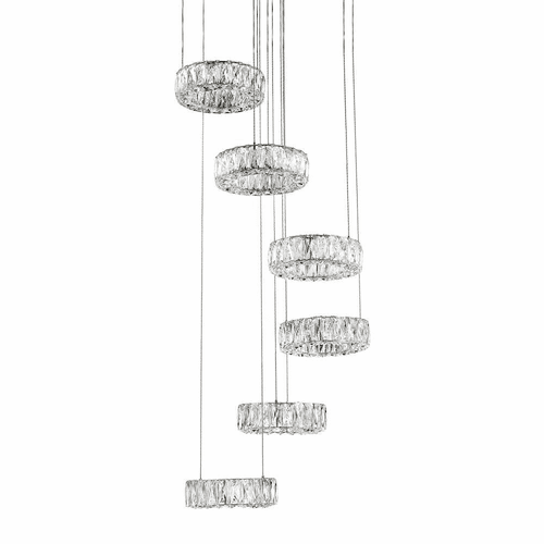 Kuzco Solaris LED Chandelier - Chrome - CH7872 (3000k)