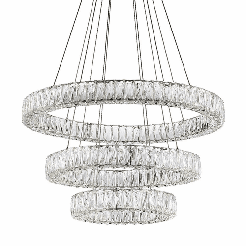 Kuzco Solaris LED Chandelier - Chrome - CH7874 (3000k)