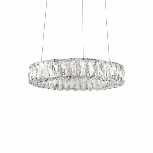Kuzco Solaris LED Pendant - Chrome - PD7818 (4000K)