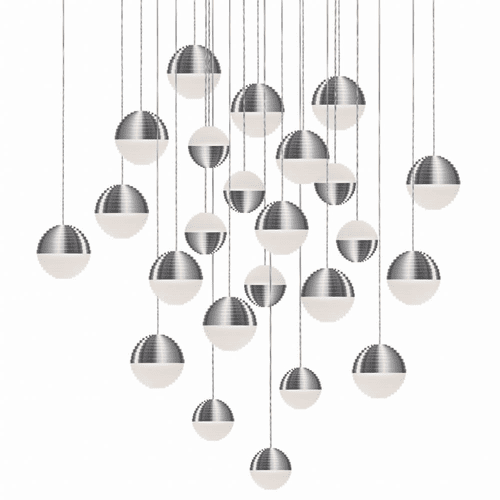 Kuzco Supernova LED Pendant - Brushed Nickel - MP10524-BN