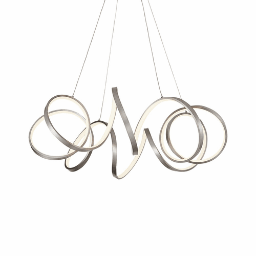 Kuzco Synergy LED Chandelier - Antique Silver - CH93834-AS
