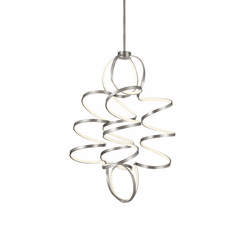 Kuzco Synergy LED Chandelier - Antique Silver - CH93941-AS
