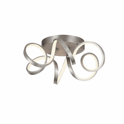 Kuzco Synergy LED Flush Mount - Antique Silver - FM93820-AS