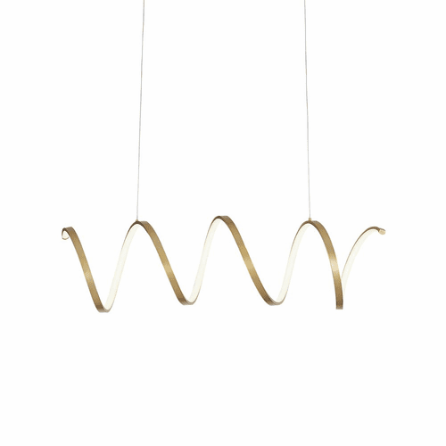Kuzco Synergy LED Pendant - Antique Brass - LP93742-AN